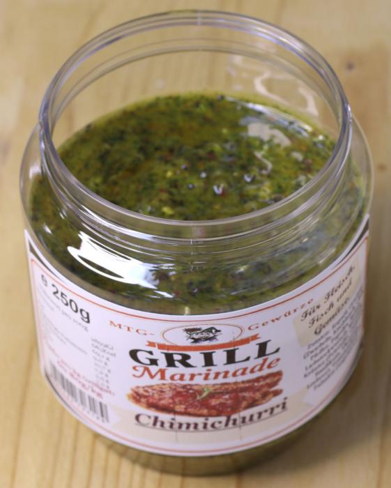 Marinade Chimichurri kaufen ✓ Würzige Grillmarinade mit Petersilie, Oregano, Knoblauch und Chili. Ideal für Fleisch, Geflügel und Gemüse.